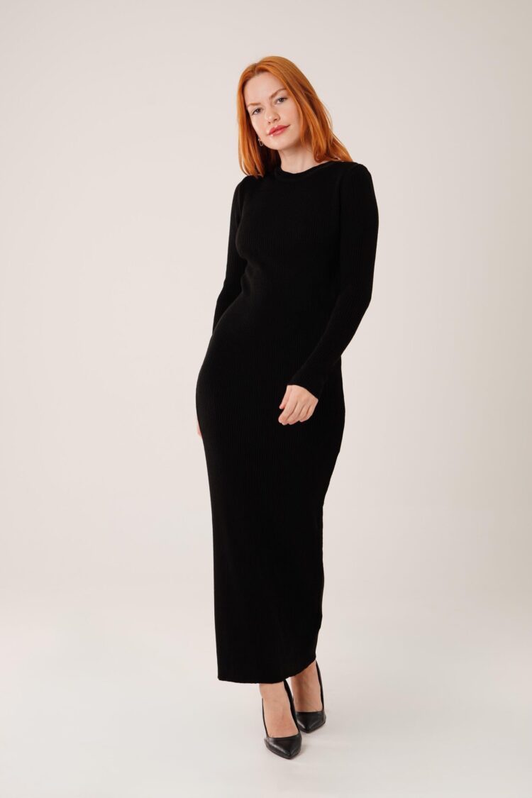 Elegant Formal Sheath Maxi Dress