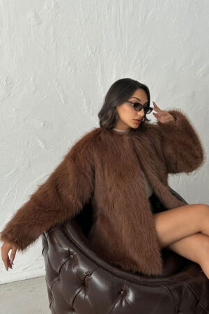 Glam Elegant Vintage Fur Jacket - Brand: Topshow - Women & Kids, Baby Clothes Wholesale - Globality Store