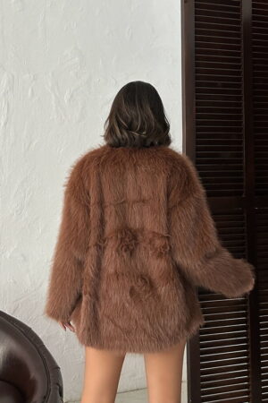 Glam Elegant Vintage Fur Jacket - Brand: Topshow - Women & Kids, Baby Clothes Wholesale - Globality Store