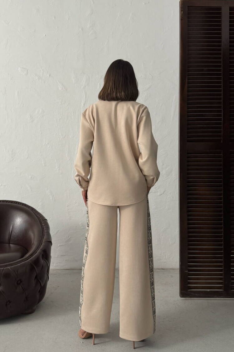 Beige Casual Elegant Modest Shirt