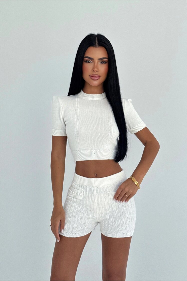 White Casual Sexy Elegant Set - Brand: EYYO ATELIER - Women & Kids, Baby Clothes Wholesale - Globality Store