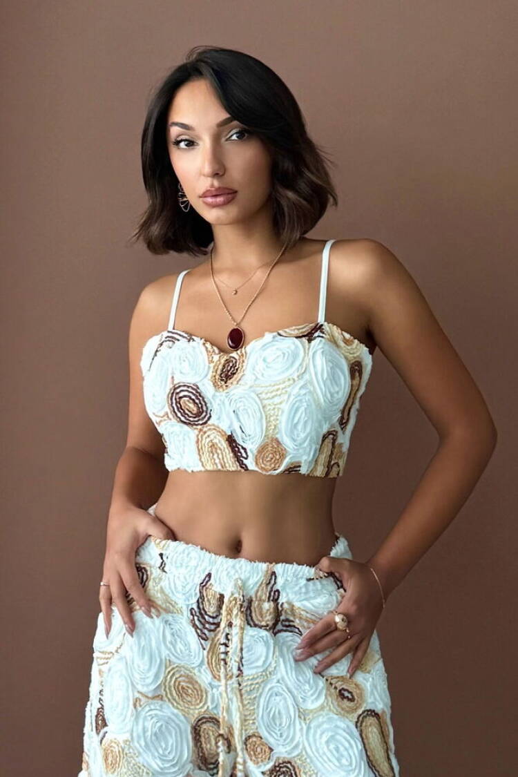 White Slim Fit Sweetheart Neck Cap Sleeve Blouse - Brand: Topshow - Women & Kids, Baby Clothes Wholesale - Globality Store