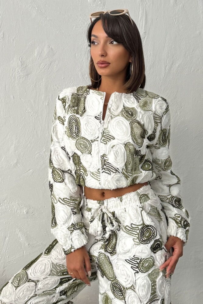 White Bomber Jacket - Brand: Topshow - Women & Kids, Baby Clothes Wholesale - Globality Store