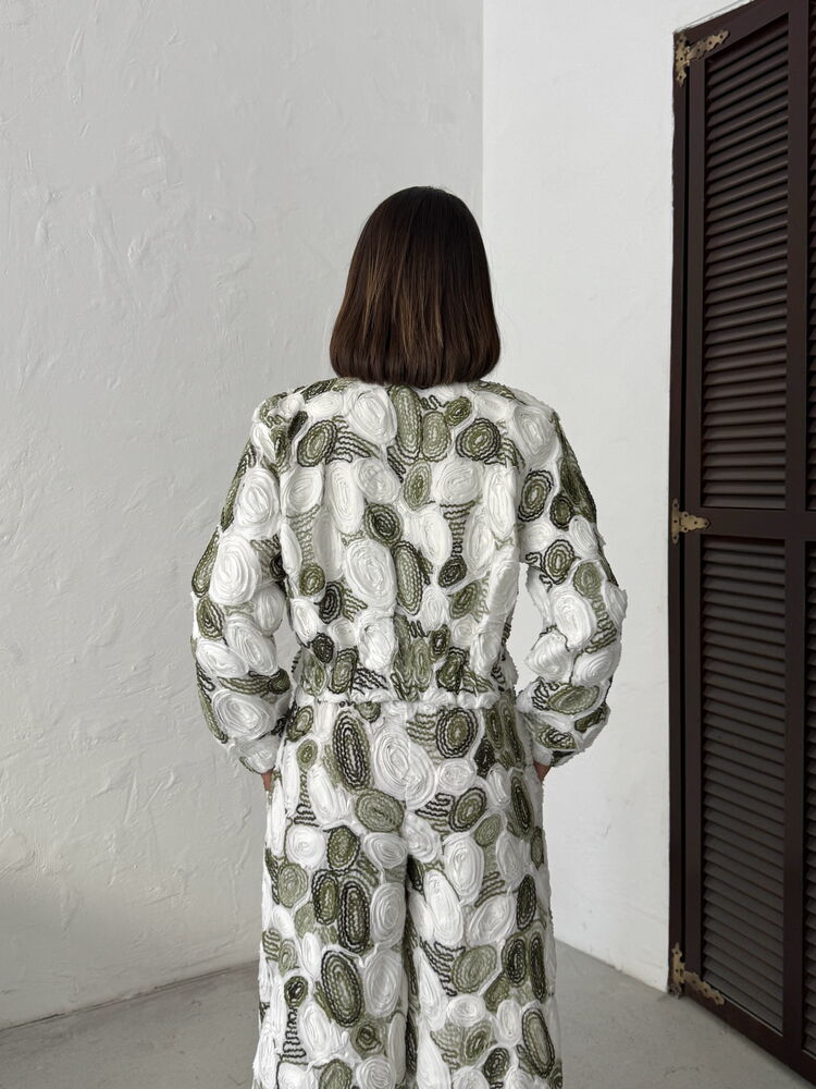 White Bomber Jacket