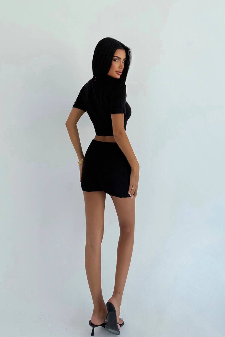 Slim Fit Puff Sleeve Athletic Set