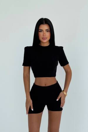 Slim Fit Puff Sleeve Athletic Set - Brand: EYYO ATELIER - Women & Kids, Baby Clothes Wholesale - Globality Store