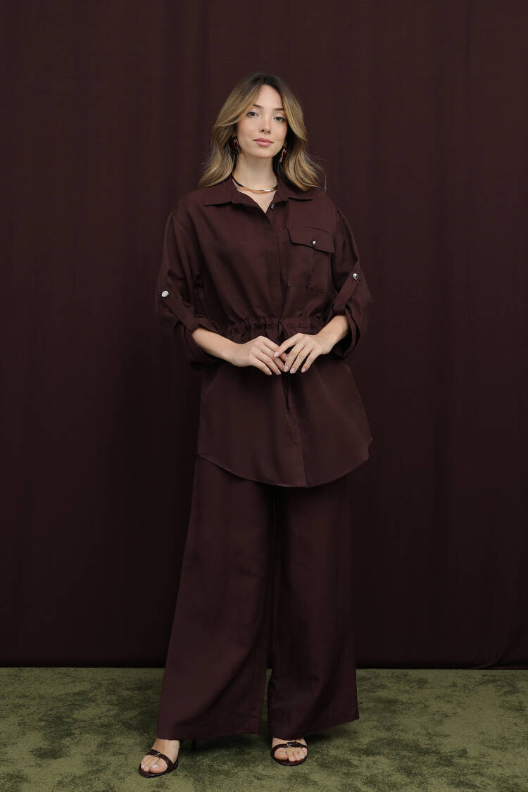 Claret Red Elegant Vintage Set - Brand: Puane - Women & Kids, Baby Clothes Wholesale - Globality Store