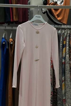 Elegant Shift Dress With Long Straight Sleeves - Brand: Fiori - Women & Kids, Baby Clothes Wholesale - Globality Store