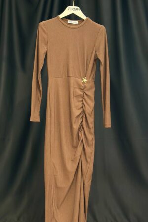 Elegant Sheath Dress With Long Sleeves - Brand: Fiori - Women & Kids, Baby Clothes Wholesale - Globality Store