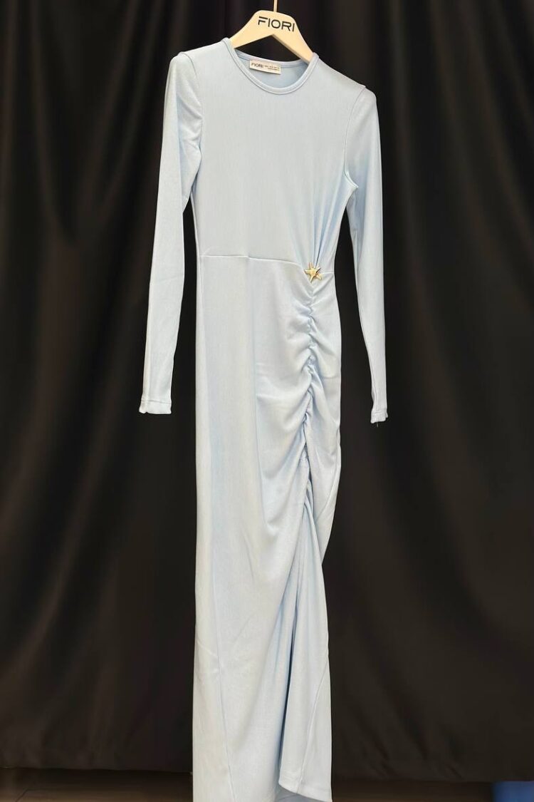 ElegantSheath Dress With Long Sleeves