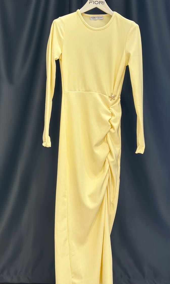 ElegantBodycon Dress With Long Sleeves