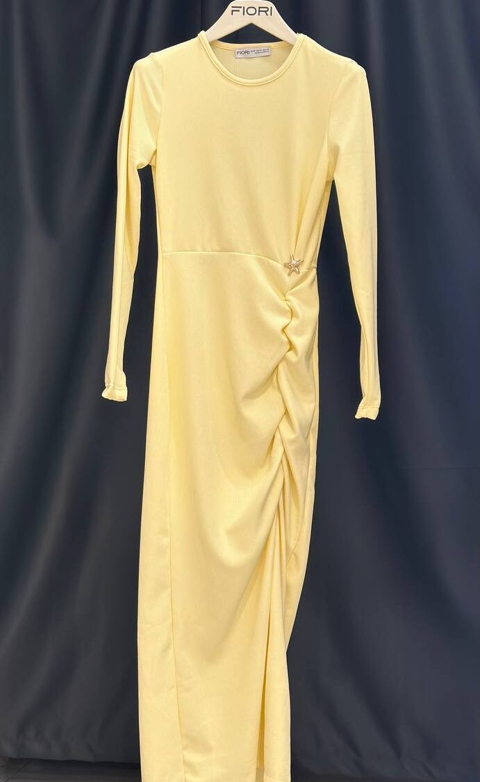 ElegantBodycon Dress With Long Sleeves
