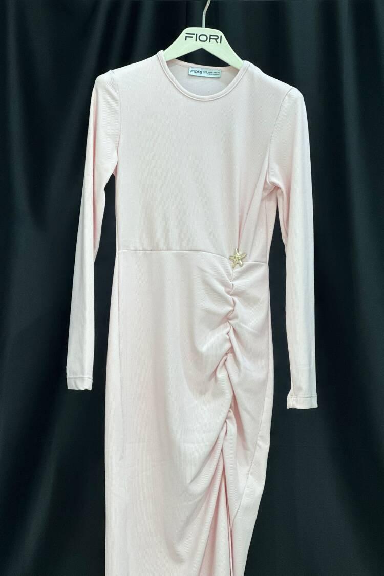 ElegantBodycon Dress With Long Sleeves