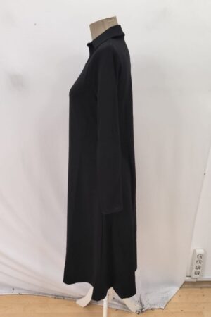 Black A-Line Modest Elegant Midi Dress - Brand: Janes - Women & Kids, Baby Clothes Wholesale - Globality Store