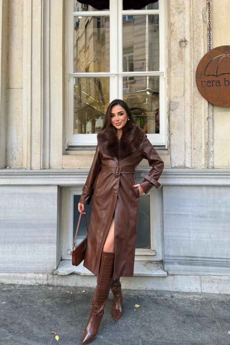 Elegant Slim Fit Single-Breasted Coat