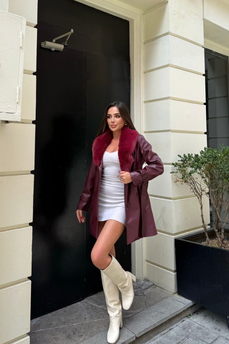 Single-Breasted Slim Fit Coat