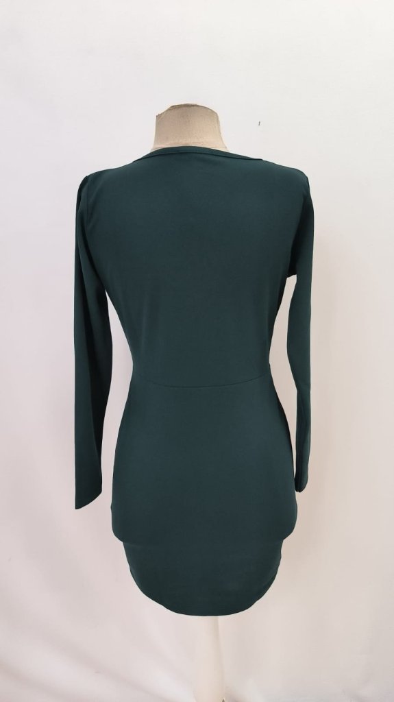 ElegantBodycon Mini Dress With V-Neck