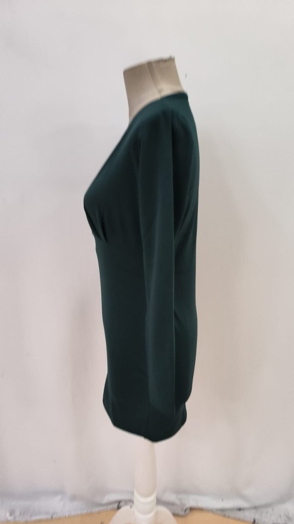 ElegantBodycon Mini Dress With V-Neck
