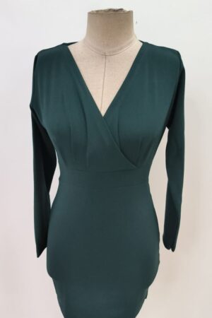ElegantBodycon Mini Dress With V-Neck - Brand: Janes - Women & Kids, Baby Clothes Wholesale - Globality Store