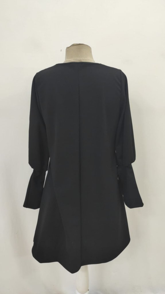 Modest Elegant Mini Shift Dress