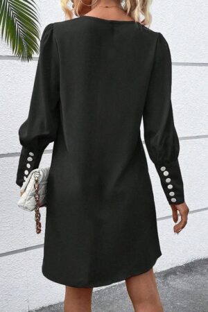 Modest Elegant Mini Shift Dress - Brand: Janes - Women & Kids, Baby Clothes Wholesale - Globality Store
