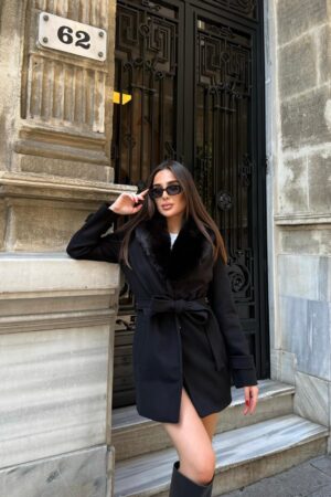 Elegant Slim Fit Single-Breasted Coat - Brand: My Jest Fashion - Women & Kids, Baby Clothes Wholesale - Globality Store