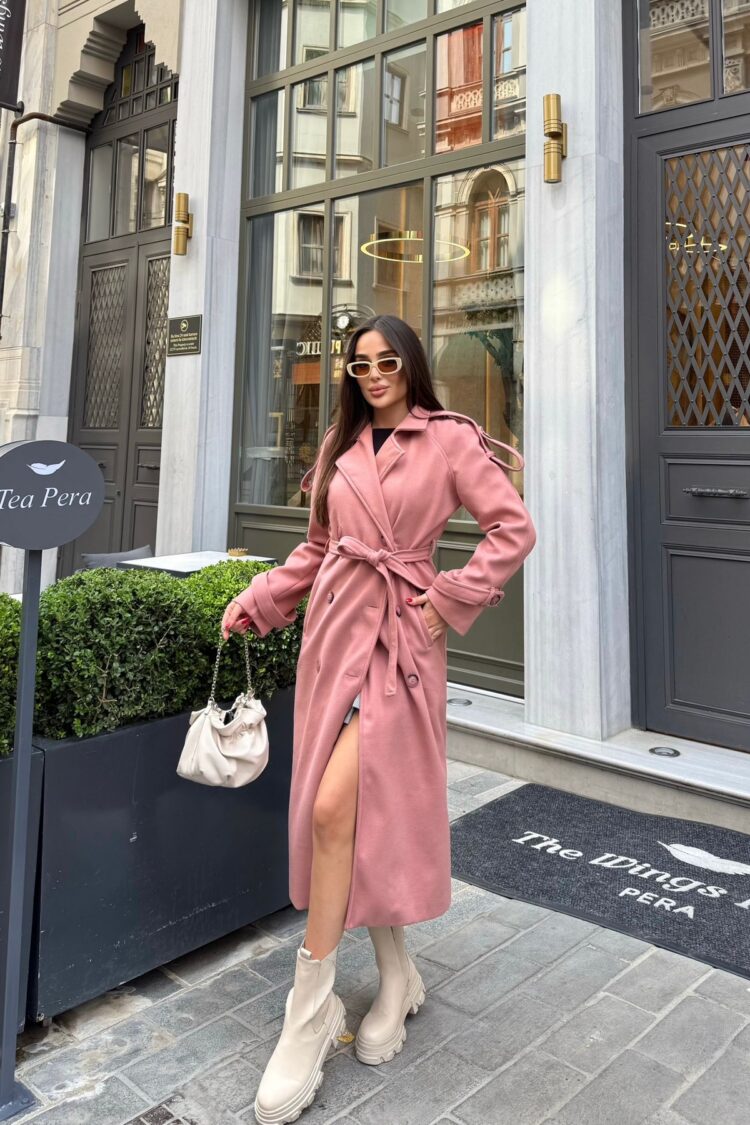 Elegant Double-Breasted Wrapover Coat - Brand: My Jest Fashion - Women & Kids, Baby Clothes Wholesale - Globality Store