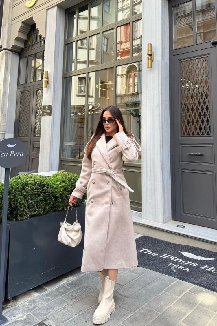 Double-Breasted Slim Fit Coat - Brand: My Jest Fashion - Women & Kids, Baby Clothes Wholesale - Globality Store
