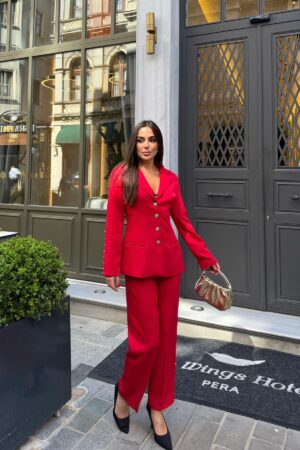 Formal Elegant Suit With Tuxedo Pants - Brand: My Jest Fashion - Women & Kids, Baby Clothes Wholesale - Globality Store