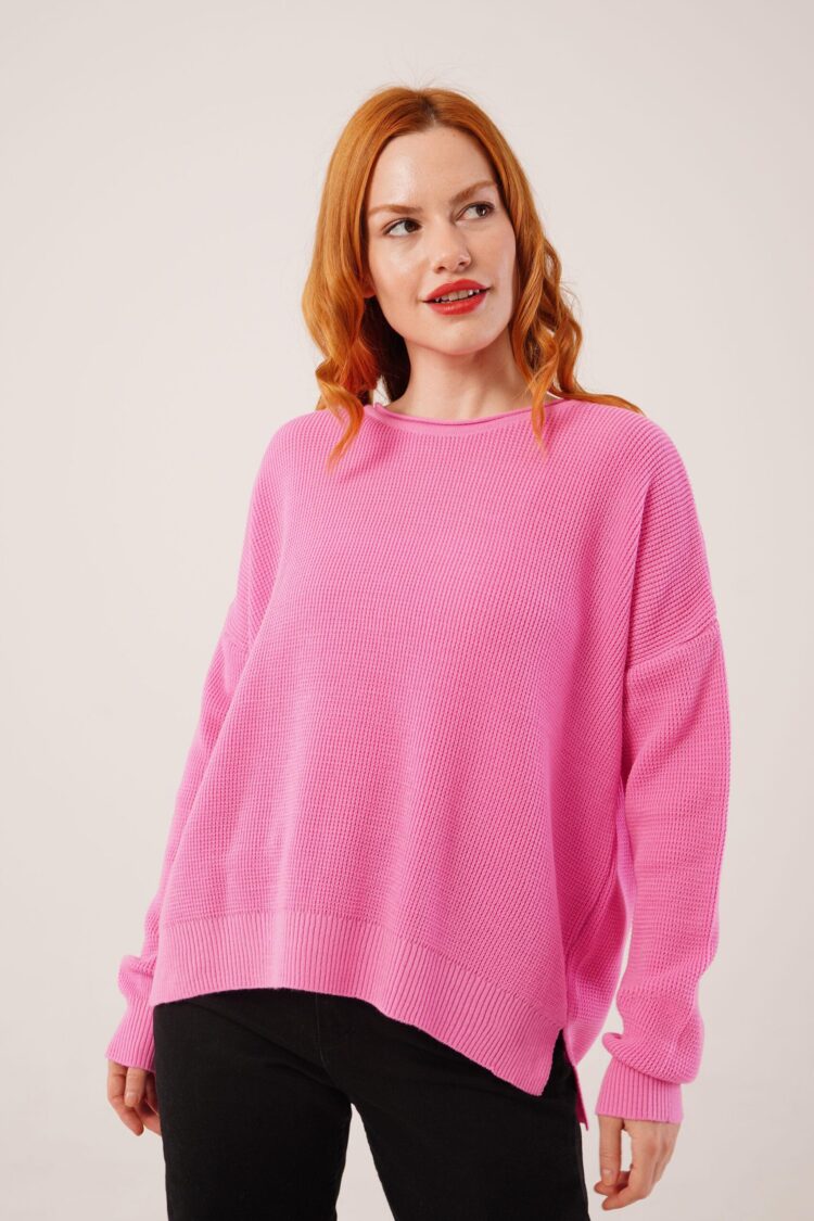 Oversized Casual Sweater For Work & Party - Brand: Lustrin - Women & Kids, Baby Clothes Wholesale - Globality Store