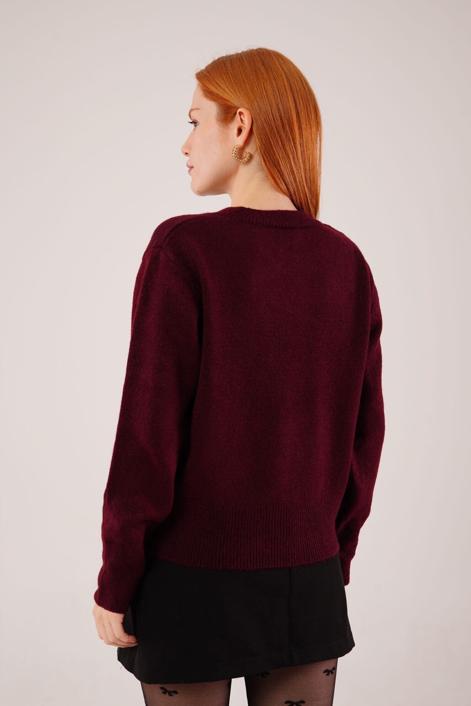 Sweater With High Neck And Long Sleeves - Brand: Lustrin - Women & Kids, Baby Clothes Wholesale - Globality Store