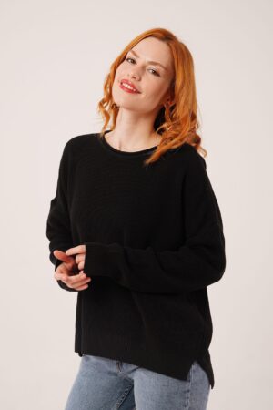 Oversized Fit Casual Sweater - Brand: Lustrin - Women & Kids, Baby Clothes Wholesale - Globality Store