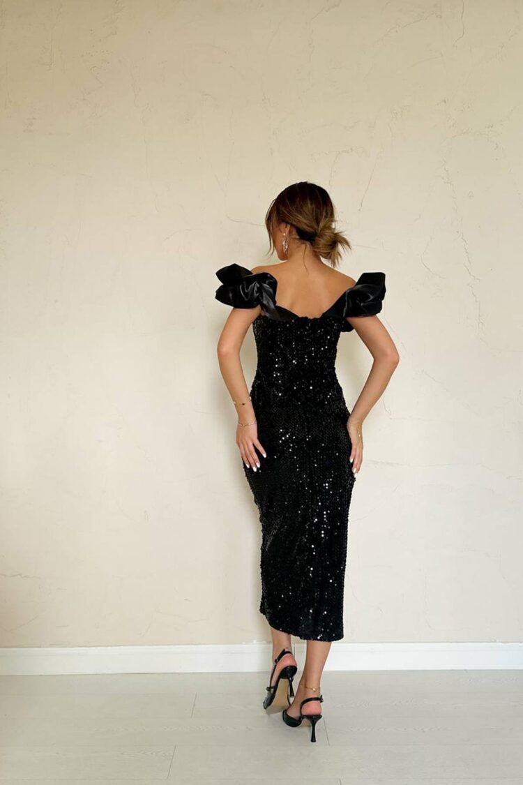 Sequined Sleeveless Dress