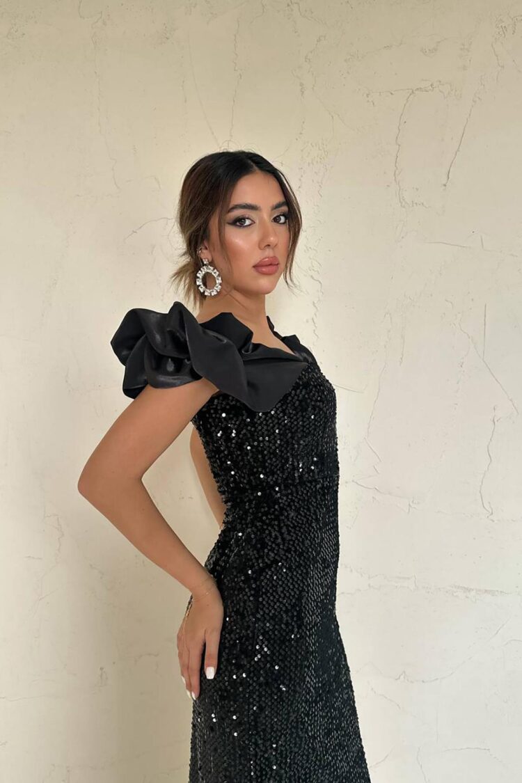 Sequined Sleeveless Dress