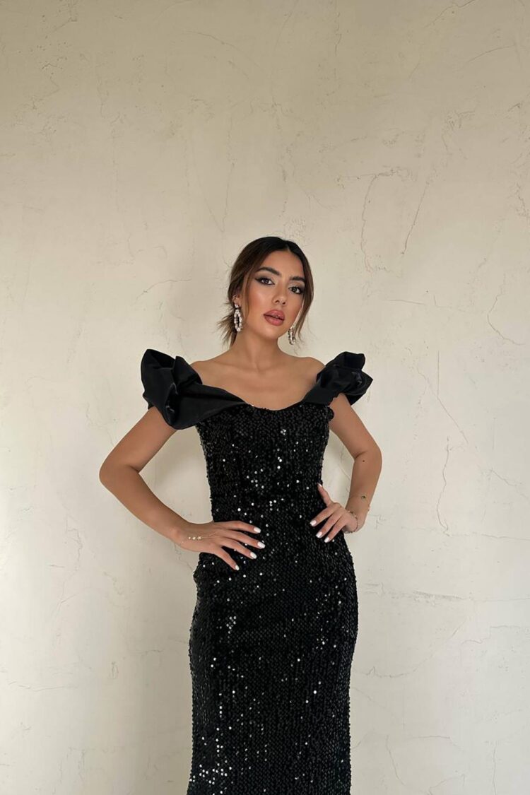 Sequined Sleeveless Dress