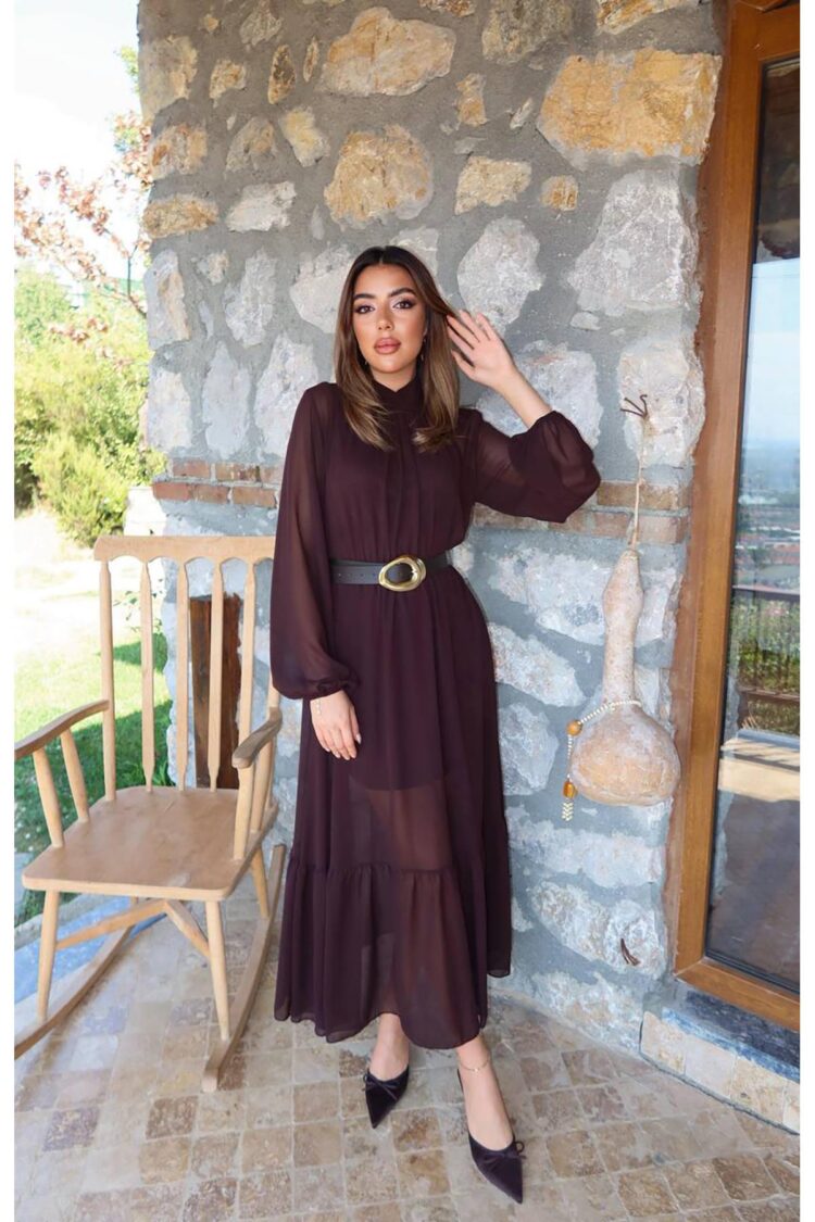 Elegant Black Modest Formal Dress