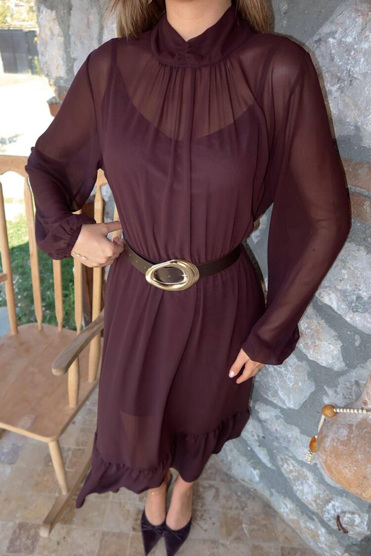 Elegant Black Modest Formal Dress