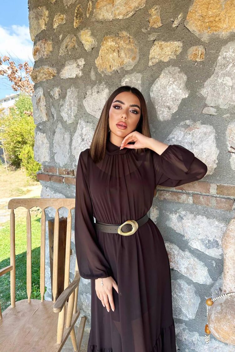 Elegant Black Modest Formal Dress