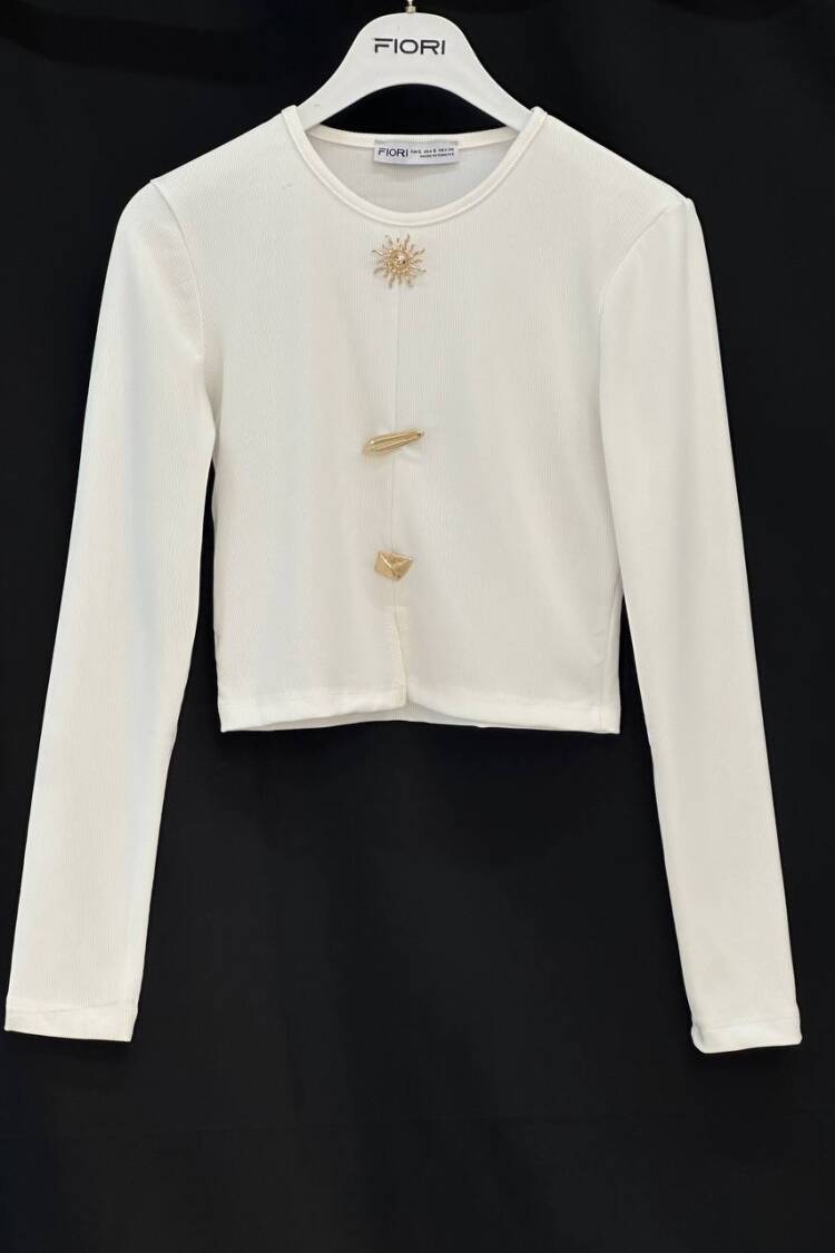 White Elegant Formal Casual Crop Blouse
