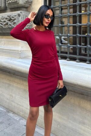 Elegant Sheath Dress - Brand: Sobe Istanbul - Women & Kids, Baby Clothes Wholesale - Globality Store