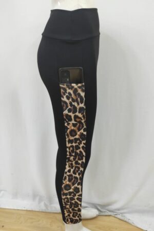 Black Casual Sport Tregging Pants High Waist - Brand: Janes - Women & Kids, Baby Clothes Wholesale - Globality Store