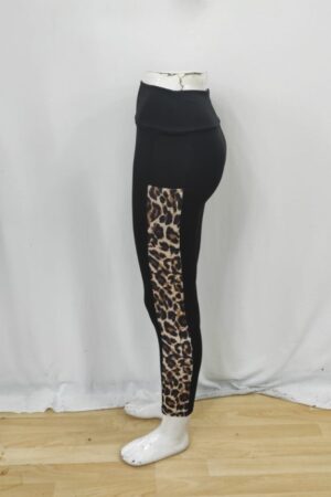 Black Casual Sport Tregging Pants High Waist - Brand: Janes - Women & Kids, Baby Clothes Wholesale - Globality Store