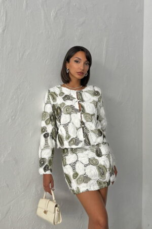 White Elegant Formal Bodycon Mini Skirt - Brand: Topshow - Women & Kids, Baby Clothes Wholesale - Globality Store