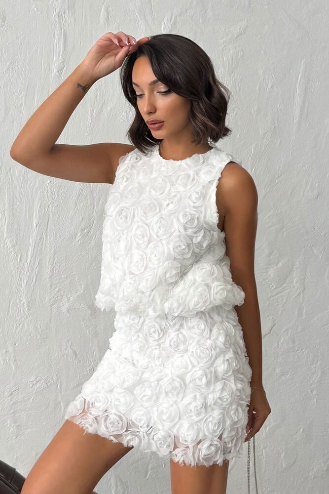 Rose Slit Sleeveless Blouse - Brand: Topshow - Women & Kids, Baby Clothes Wholesale - Globality Store