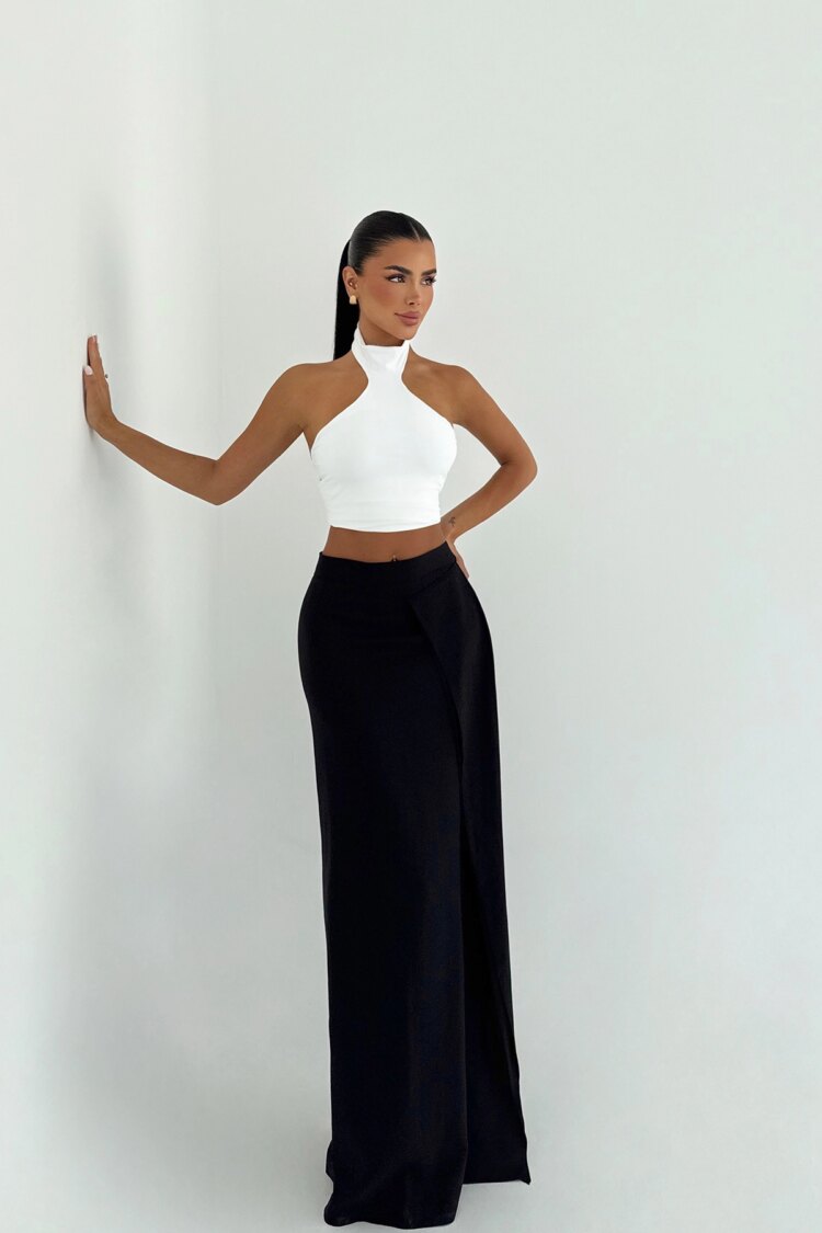 Sexy Elegant Formal Glam Maxi Wrap Skirt - Brand: EYYO ATELIER - Women & Kids, Baby Clothes Wholesale - Globality Store