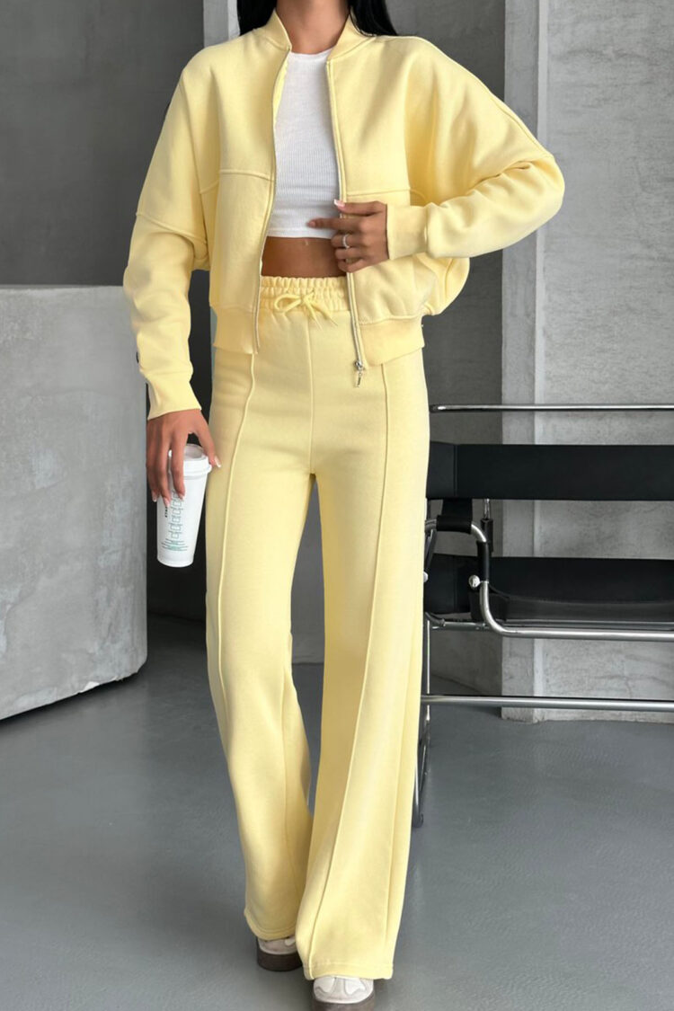 Cotton Winter Casual Fit Tracksuit Set