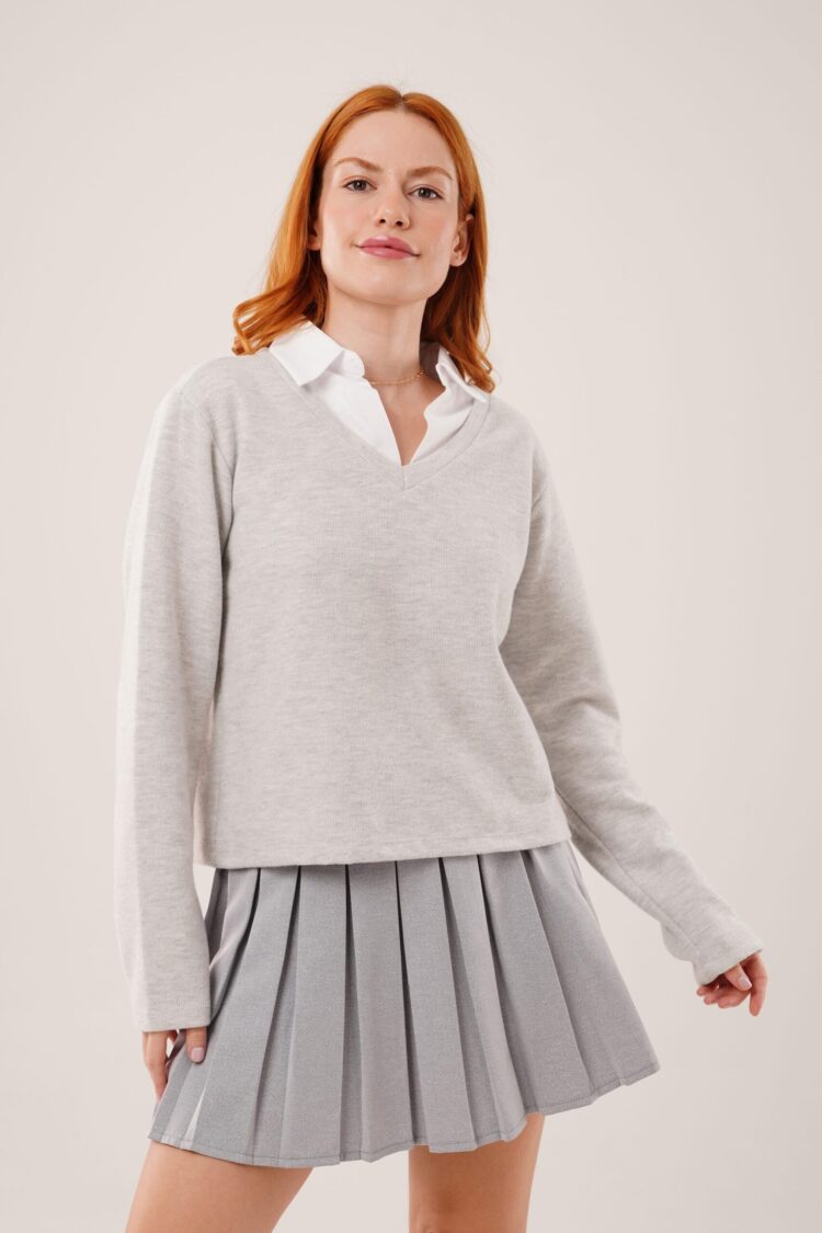 Casual Preppy Elegant Blouse