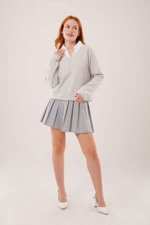 Casual Preppy Elegant Blouse - Brand: Lustrin - Women & Kids, Baby Clothes Wholesale - Globality Store