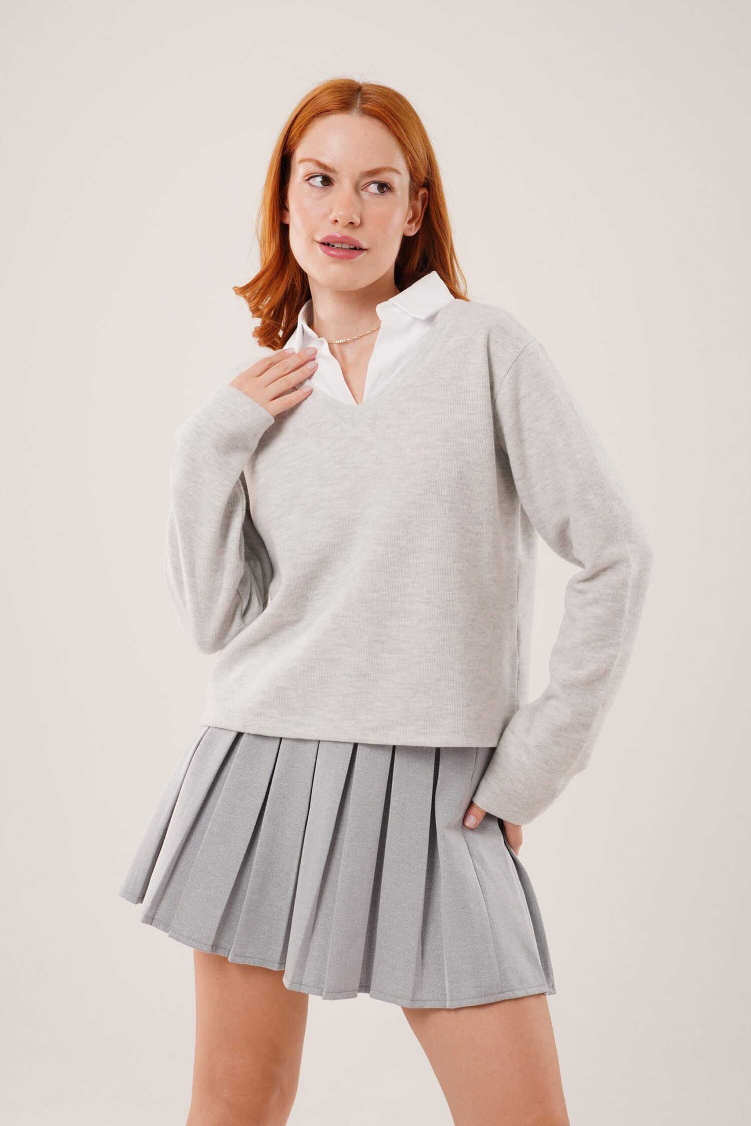 Casual Preppy Elegant Blouse - Brand: Lustrin - Women & Kids, Baby Clothes Wholesale - Globality Store
