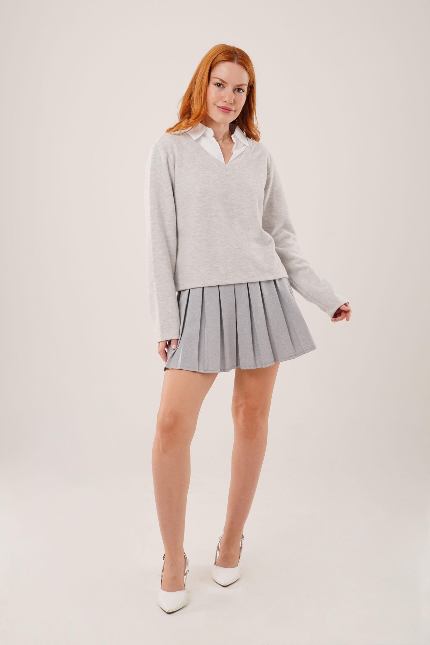 Casual Preppy Elegant Blouse - Brand: Lustrin - Women & Kids, Baby Clothes Wholesale - Globality Store